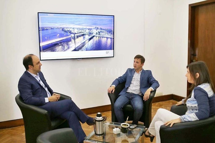 ELLITORAL_199271 | Gentileza Municipalidad de Santa Fe. En el encuentro se acordó realizar varios pedidos conjuntos al gobernador de la provincia.