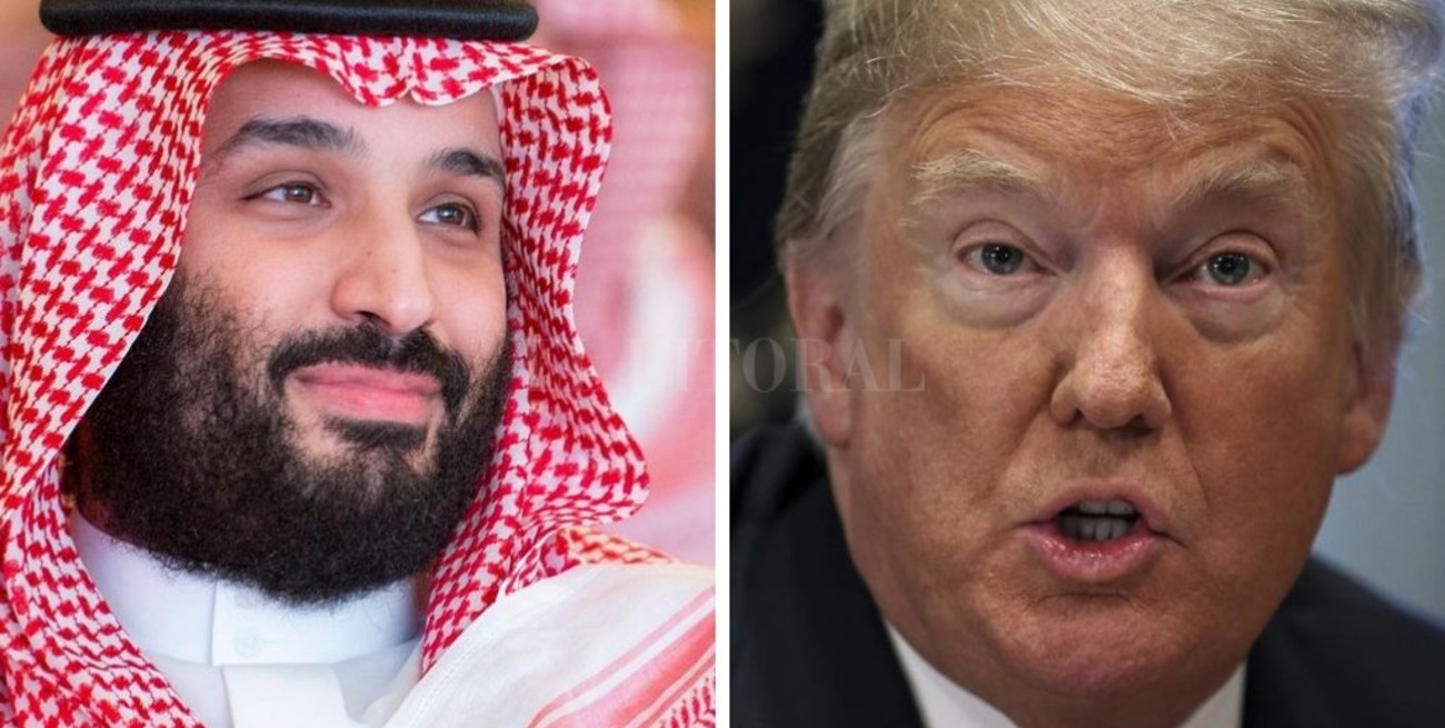 Trump: el príncipe saudí "es el que maneja las cosas"