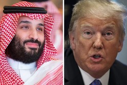 Trump: el príncipe saudí "es el que maneja las cosas"