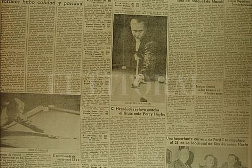 ELLITORAL_313057 |  Archivo El Litoral La edición del día anterior al de la obtención del título del mundo por parte del  Nene , cuando se vislumbraba un final apasionante.