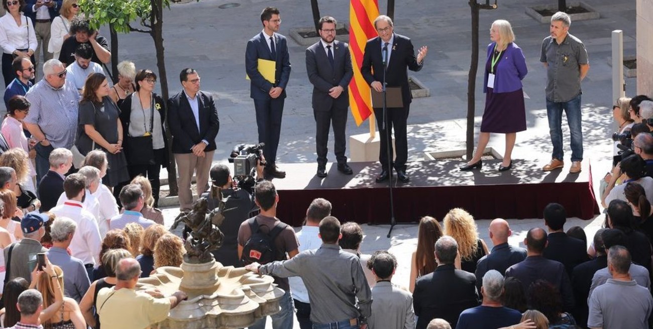 Cortes y movilizaciones en Cataluña por el aniversario del reférendum 