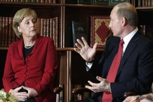 ELLITORAL_398459 |  AP Merkel se reunió con Putin en Moscú por última vez como canciller de Alemania