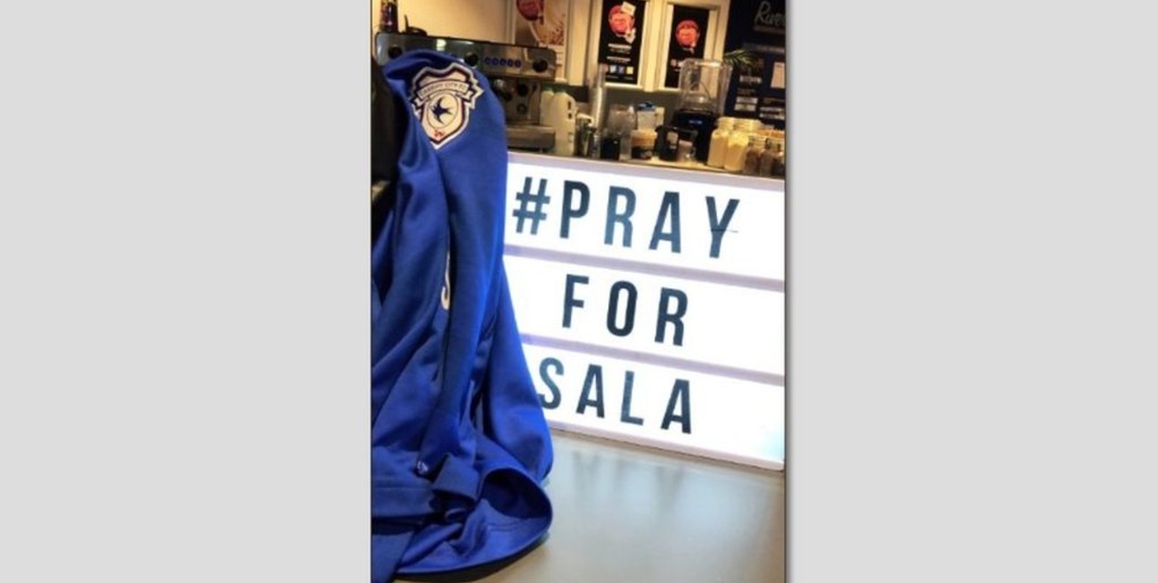 #PrayForSala: El pedido en las redes sociales por el santafesino Emiliano Sala