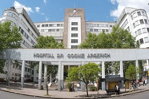 ELLITORAL_289154 |  Captura digital Hospital  Cosme Argerich , donde se encontraba internado el paciente que murió por coronavirus.