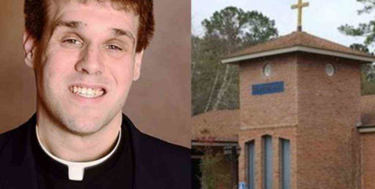 EEUU: es sacerdote, se grabó protagonizando una escena sexual en el altar de su iglesia y terminó detenido