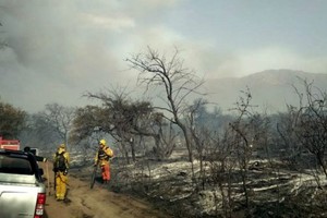 ELLITORAL_335728 |  Gentileza Está prevista la asistencia aérea de tres aviones hidrantes