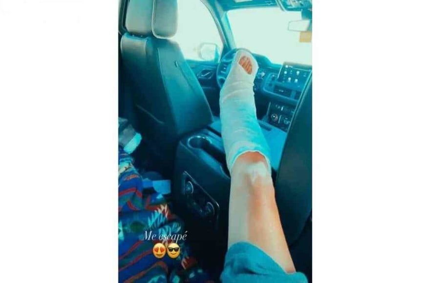 ELLITORAL_438742 |  Captura de Instagram Verónica Lozano debió someterse a una compleja operación.