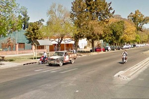 Captura de Pantalla - Google Street View La zona donde se produjo el hecho