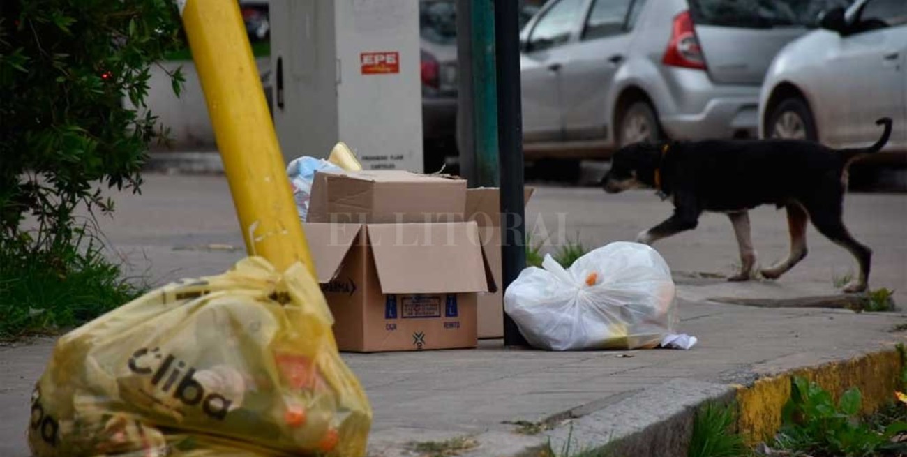 Barrios de la ciudad amanecieron con la basura en la calle