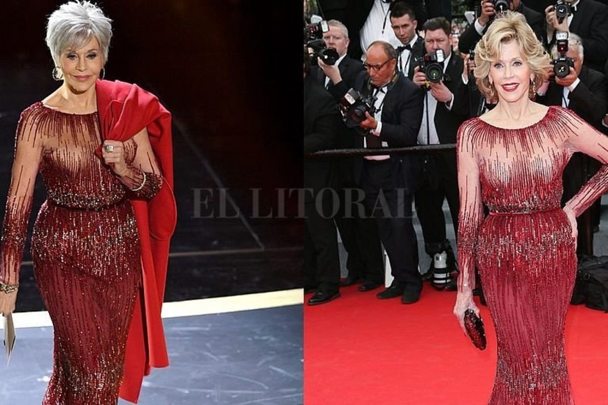 ELLITORAL_284823 |  Captura de pantalla Usó en los Oscar 2020 el mismo vestido que en Cannes 2014