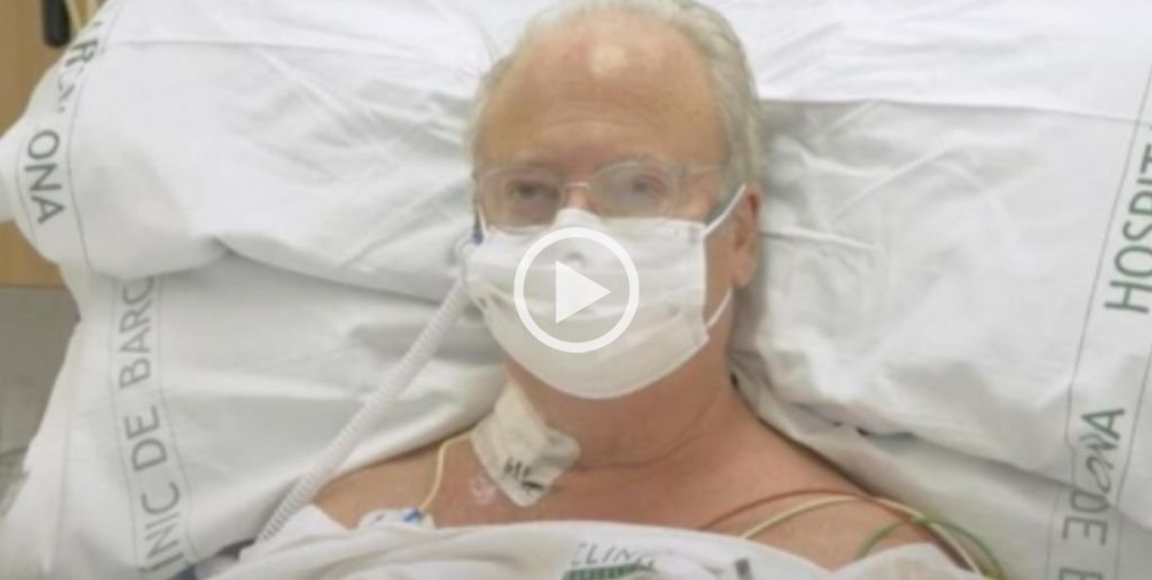 Video: el impactante relato de un paciente de 70 años con Covid que se arrepiente de no haberse vacunado