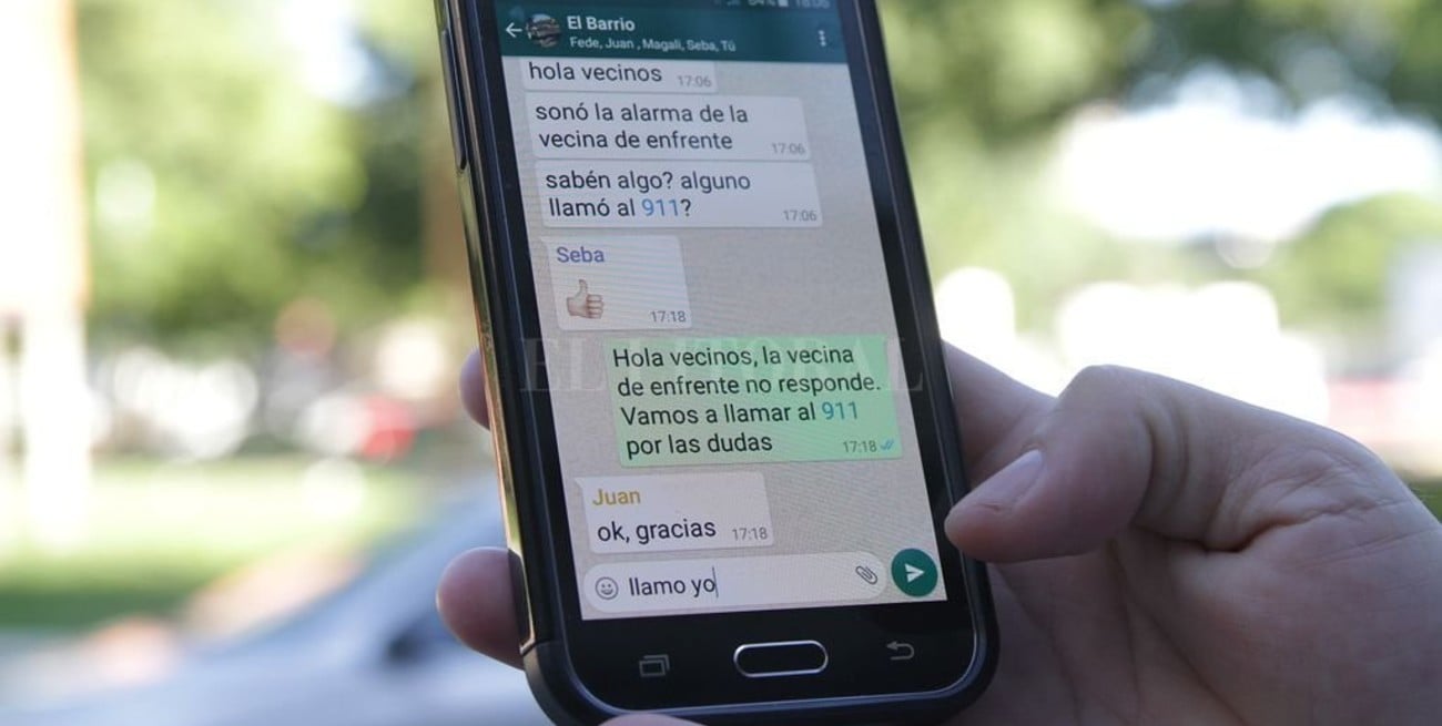 El grupo de WhatsApp, la táctica vecinal más usada para dar alertas