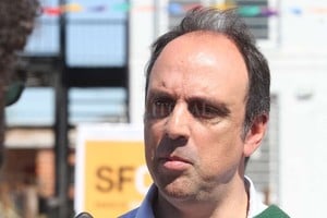ELLITORAL_195328 |  Mauricio Garín José Corral, intendente de la ciudad de Santa Fe.