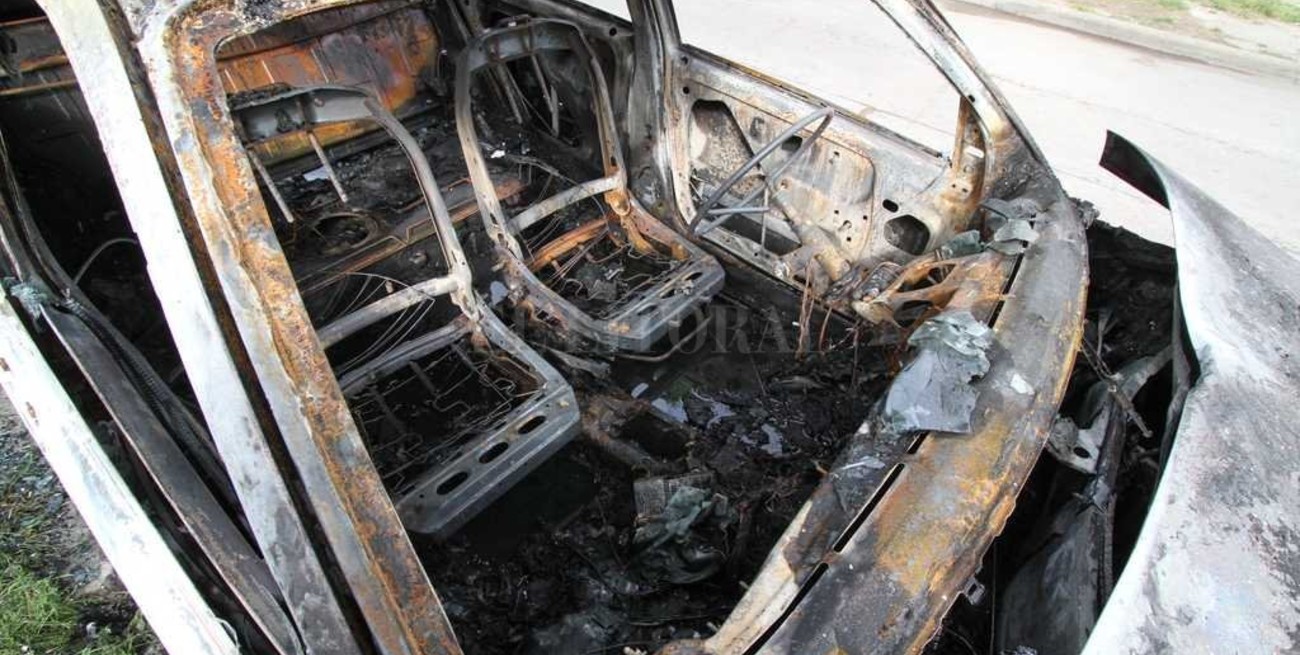 Detenido por quemar un auto en la ciudad de Santo Tomé
