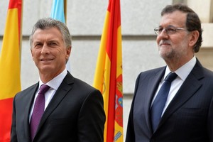 ELLITORAL_208004 |  Internet Mauricio Macri y Mariano Rajoy.