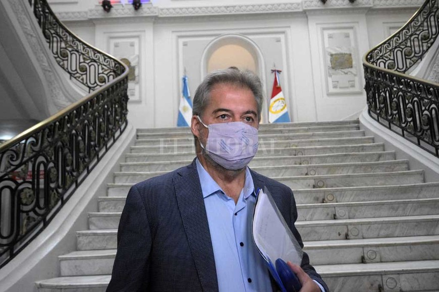 ELLITORAL_424304 |  Mauricio Garín Roberto Mirabella, legislador nacional.