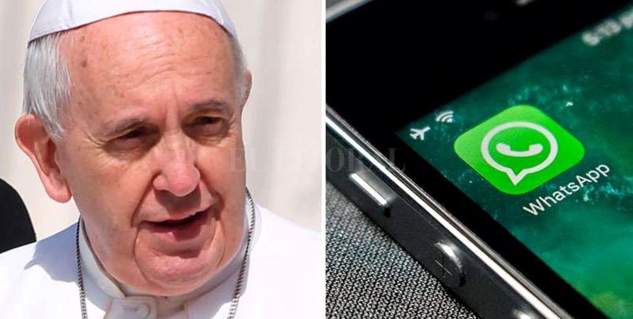 El Vaticano advirtió que Francisco "no manda bendiciones" por Whatsapp