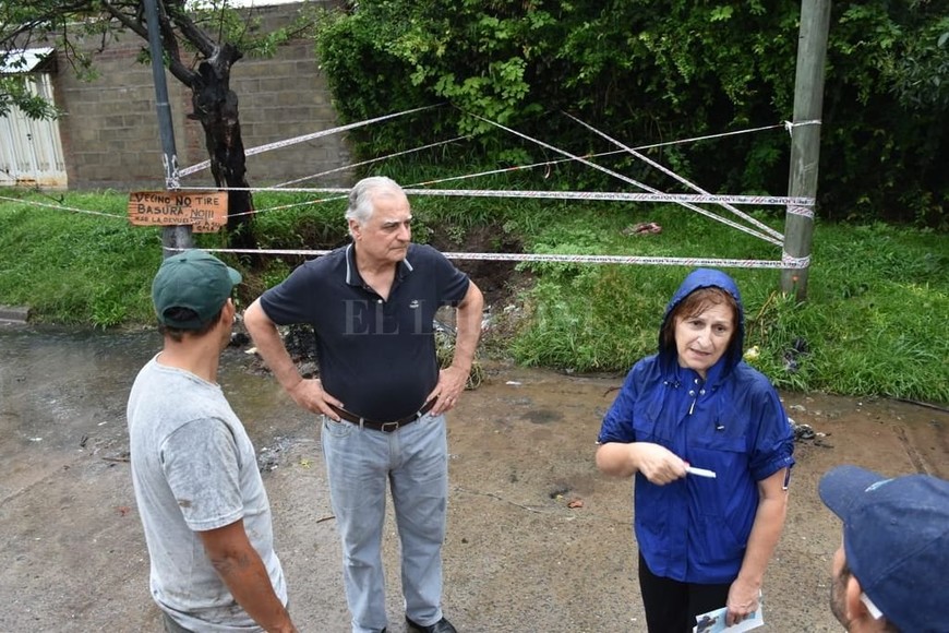 ELLITORAL_236447 |  Mauricio Garín La preocupación de los vecinos tras el incidente que los dejó sin gas.