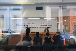 ELLITORAL_243168 |  Flavio Raina / Archivo La presentación de Educación quedó en manos del fiscal Federico Grimberg, jefe de la Unidad Fiscal Gefas del Ministerio Público de la Acusación.