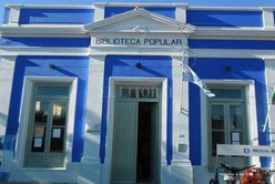 Buscan declarar patrimonio histórico y cultural al edificio de la Biblioteca de Gobernador Crespo