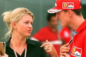 Gentileza Michael Schumacher y su esposa Corinna.