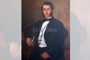 ELLITORAL_421716 |  Archivo Don Pascual Rosas, gobernador de la provincia en los días de la batalla de Pavón. Asumió la defensa de Santa Fe tras la disolución del gobierno nacional. Óleo de Amadeo Gras, 1859 - Museo Histórico Provincial  Dr. Julio Marc .