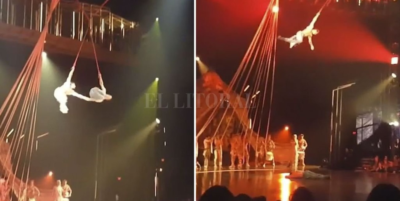 Acróbata del Cirque du Soleil murió durante una arriesgada presentación 