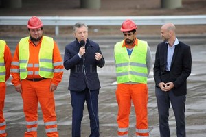 ELLITORAL_233301 |  Marcelo Manera La última visita del presidente Macri a Rosario, para inaugurar obras viales