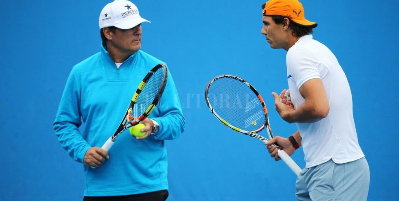 Toni Nadal: "Confío en que Rafa aguante para batir el récord de Federer"