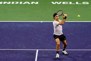 ELLITORAL_205654 |  Internet Federer avanza firme en Indian Wells.