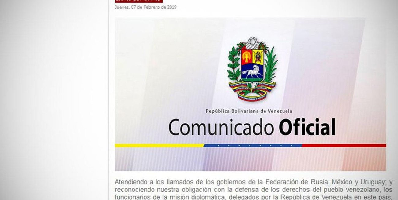 Hackearon las páginas de embajadas venezolanas en Argentina, Brasil y otros países en apoyo a Guaidó