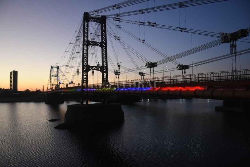 ELLITORAL_421965 |  Flavio Raina/ Archivo. Así está el puente en la actualidad.