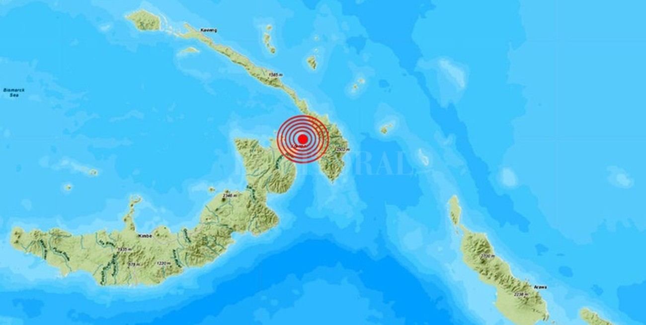 Fuerte sismo sacude Papúa Nueva Guinea y hay alerta de tsunami