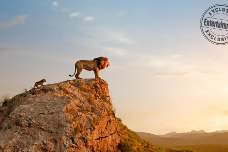 ELLITORAL_245319 | Entertainment THE LION KING
Young Simba (voiced by JD McCrary) and Mufasa (voiced by James Earl Jones)