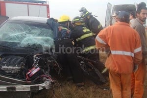 ELLITORAL_56496 |  José Rosso - FM Power Max Recreo (Gentileza) Un cronista de la radio local registró las imágenes