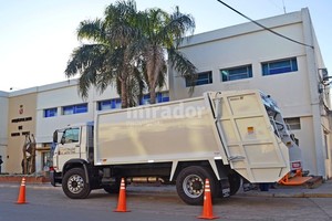Gentileza Prensa Municipalidad de Santo Tomé Equipamiento. El municipio intenta mejorar la calidad del servicio de recolección de residuos.
