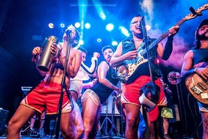 ELLITORAL_208724 |  Gentileza producción Sudor Marika es una banda de cumbia antipatriarcal que milita desde sus canciones las luchas de la comunidad LGTBIQ.