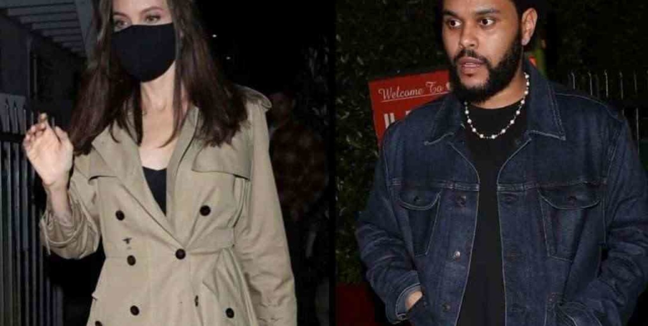 Crecen los rumores de romance entre Angelina Jolie y The Weeknd