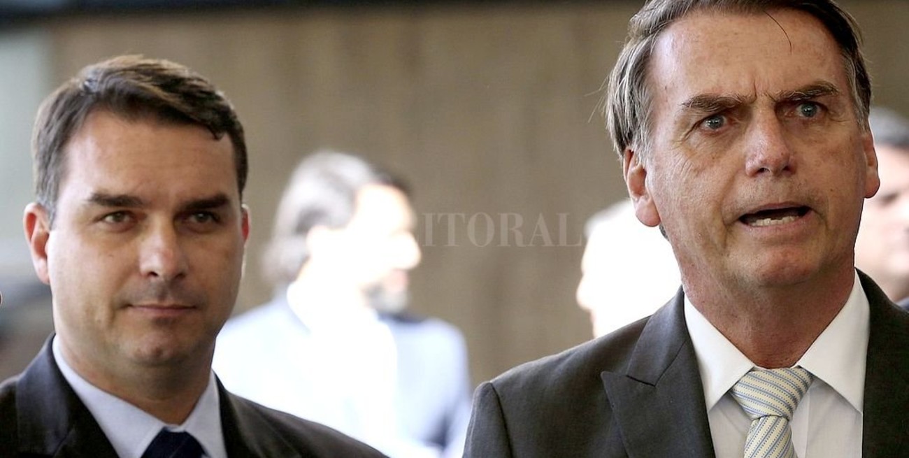 Bolsonaro, preocupado con la investigación por lavado contra su hijo Flavio
