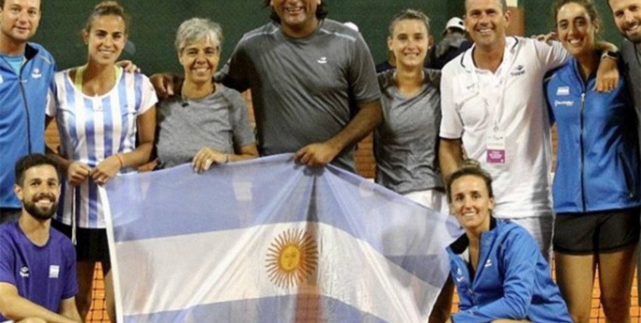 Argentina, tercera en el Grupo Américas de la Fed Cup