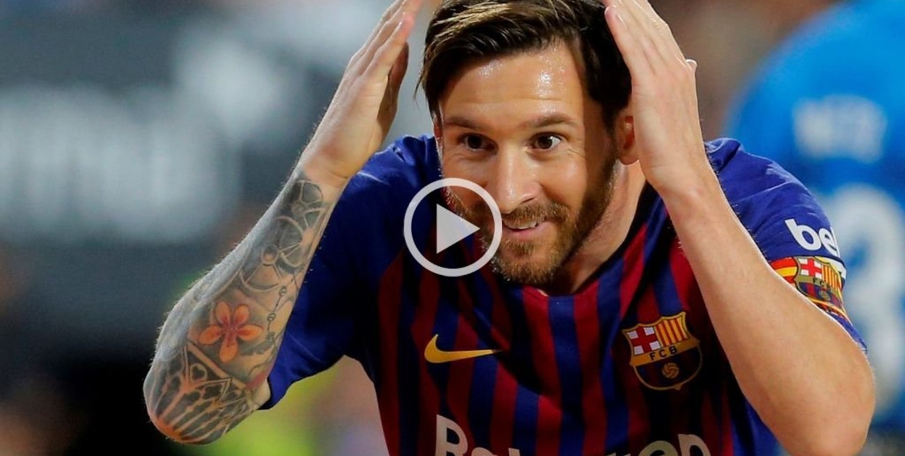 Video: Los mejores "no goles" de Messi
