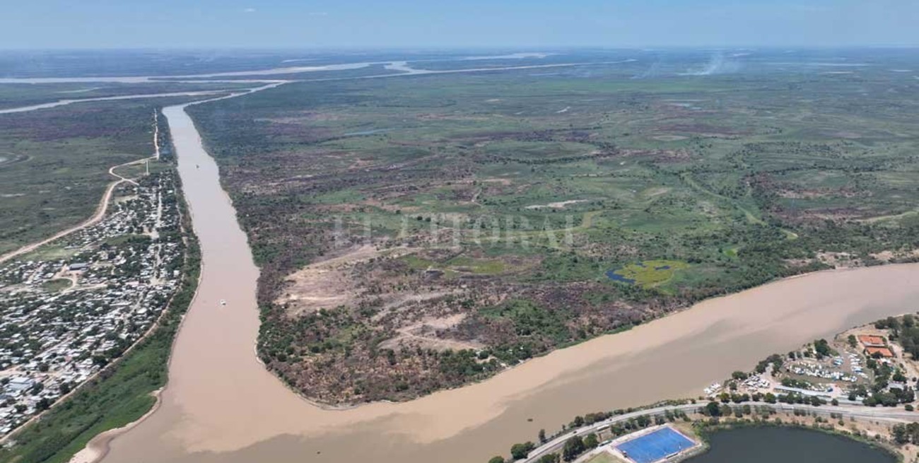 El Río Paraná permanece por debajo del cero en Santa Fe: qué pronostican desde el INA