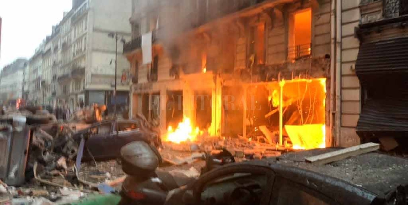 Sube a 4 el número de víctimas tras la explosión de una panadería en París