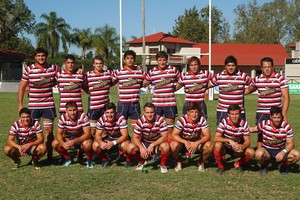 ELLITORAL_245478 |  Pablo Aguirre Santa Fe Rugby Club. Una de las alineaciones titulares utilizadas en la fase inicial del vigésimo Regional del Litoral.