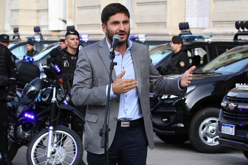 ELLITORAL_246500 |  Pablo Aguirre Maximiliano Pullaro, ministro de Seguridad de la provincia.