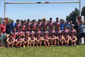 Gentileza Mariano Cordini Santa Fe Rugby Club. Gran parte del plantel que será representante del Litoral en el torneo de Campeones.