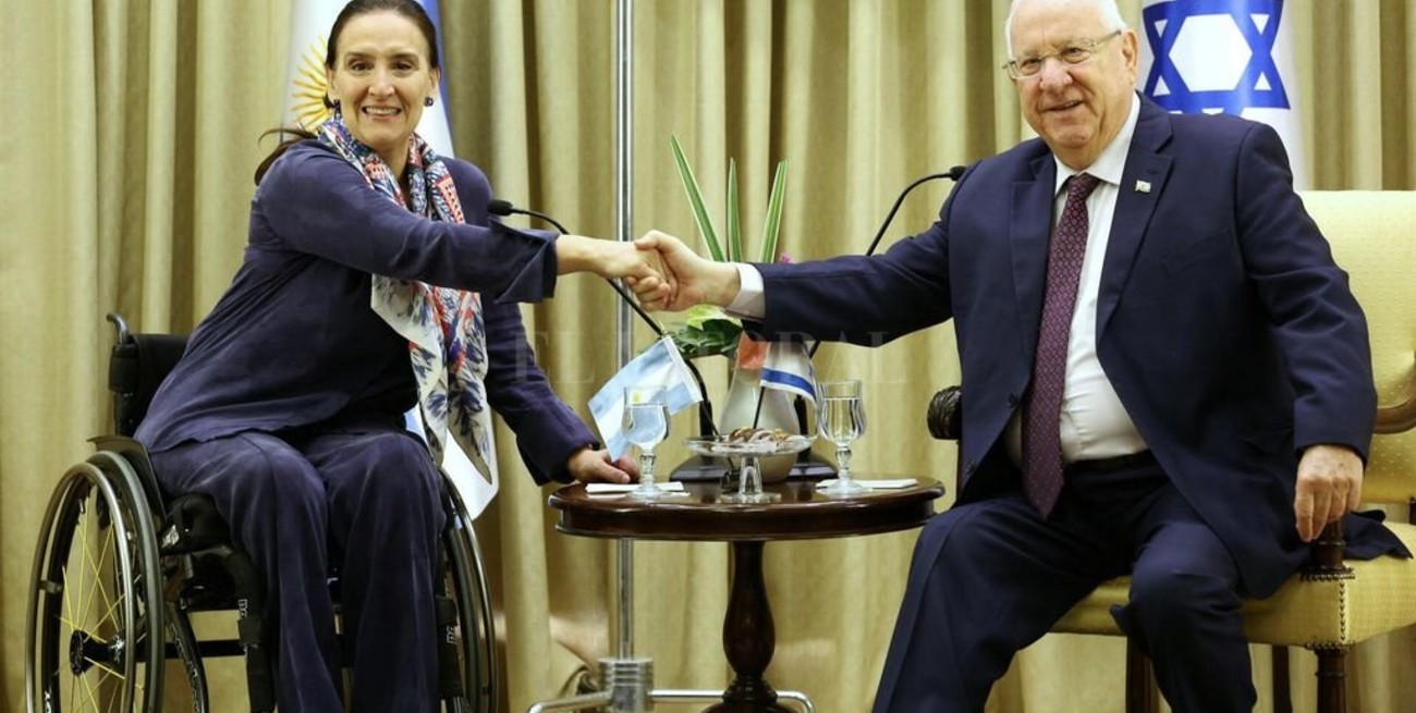 Michetti le expresó al presidente de Israel el interés en una "asociación estratégica" comercial