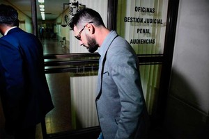 ELLITORAL_205276 |  Marcelo Manera El hermano del futbolista se presentó este miércoles ante la justicia en Rosario