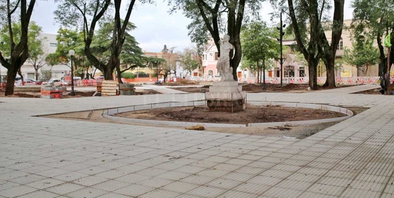 El jueves inauguran la renovada Plaza Pueyrredón 