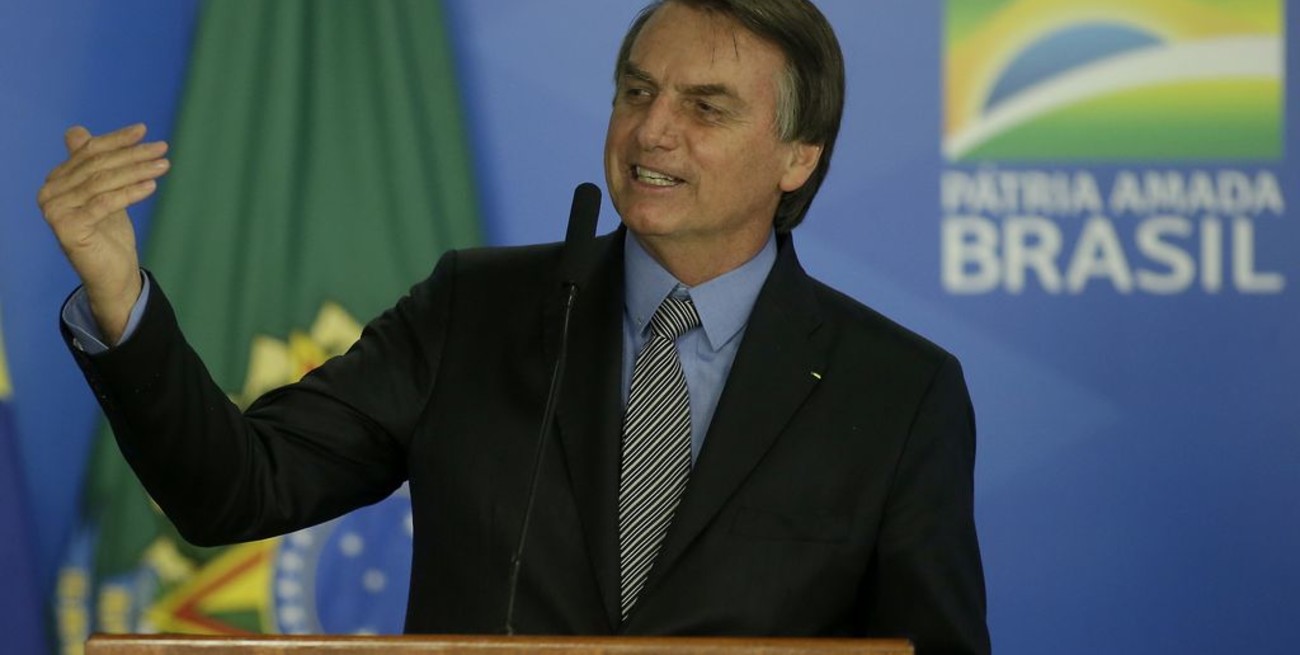 Bolsonaro criticó a la Argentina y defendió las relaciones con Gran Bretaña